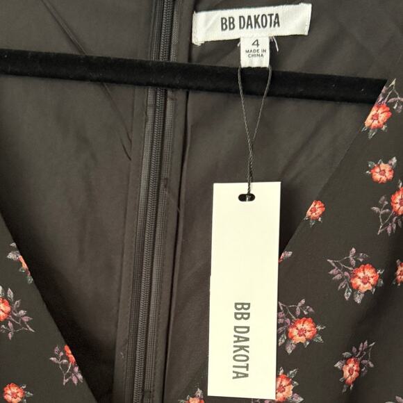 BB DAKOTA NWT Love in the Afternoon Long Sleeve Baby Doll Mini Dress 4 Y2k 90s - Picture 5 of 6